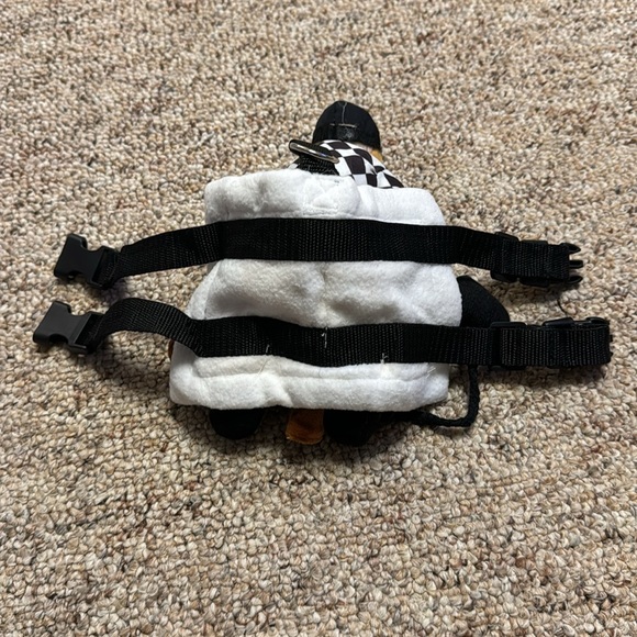 Pet costume horse jockey with adjustable straps - Picture 4 of 4